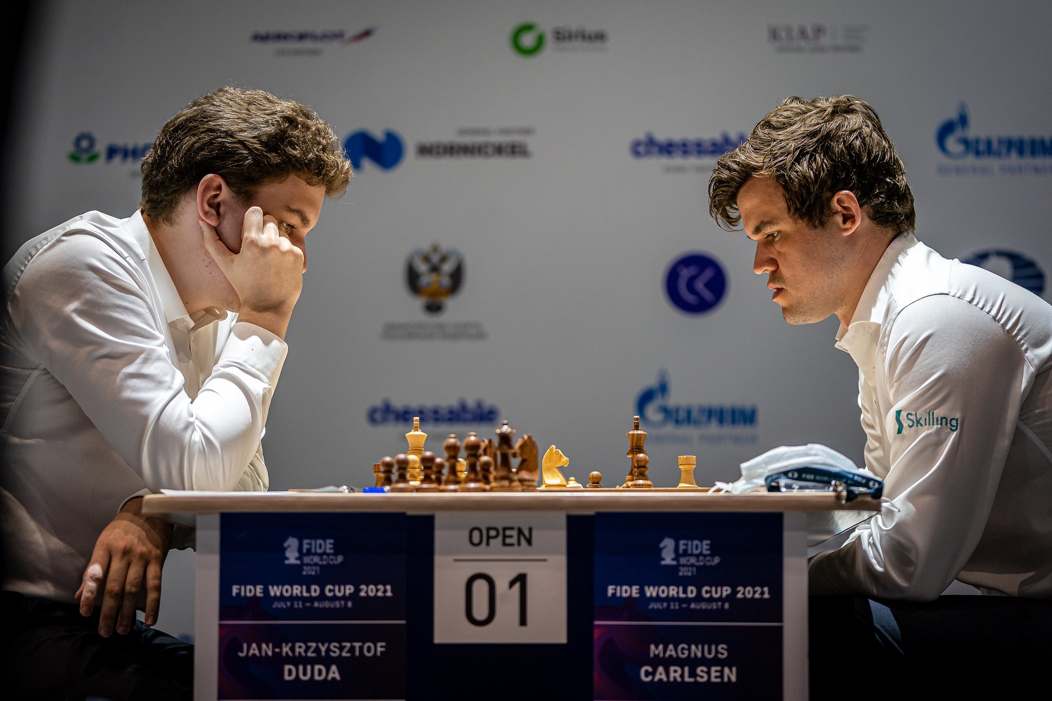 International Chess Federation on X: Game 2 of the Open