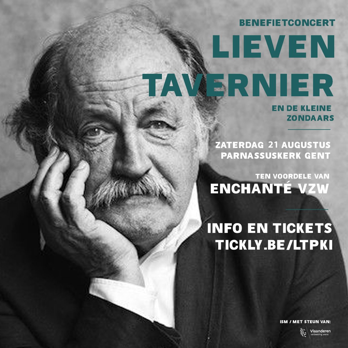 ILjaVB's tweet image. Twitter, we need you! Op 21 augustus organiseren we een benefietconcert tvv vzw Enchante, het warmste netwerk van handelaars en burgers. Geniet van klassiekers door Lieven Tavernier, steun meteen ook de cultuursector. Info: tickly.be/ltpki #delenislief