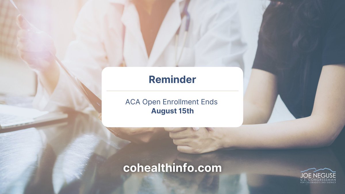 Rep. Joe Neguse tweet media