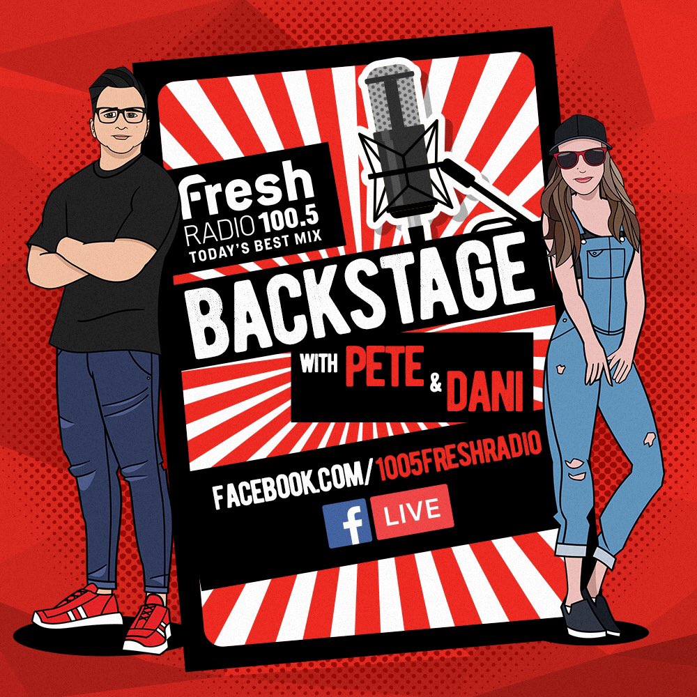 Excited to announce we will have <a href="/CodyCaldwell9/">Cody Caldwell</a> on Backstage With Pete and Dani Tuesday at 9:30am over on <a href="/1005FreshRadio/">100.5 Fresh Radio</a> Facebook Live. He follows <a href="/ScottHelman/">Scott Helman</a> on at 9am…..