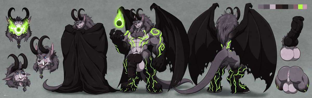 Guess I am complete now :3 My Doomguard form

🎨 <a href="/actualartofwfa/">WFA</a> 

Repost cause fuck twitter crops