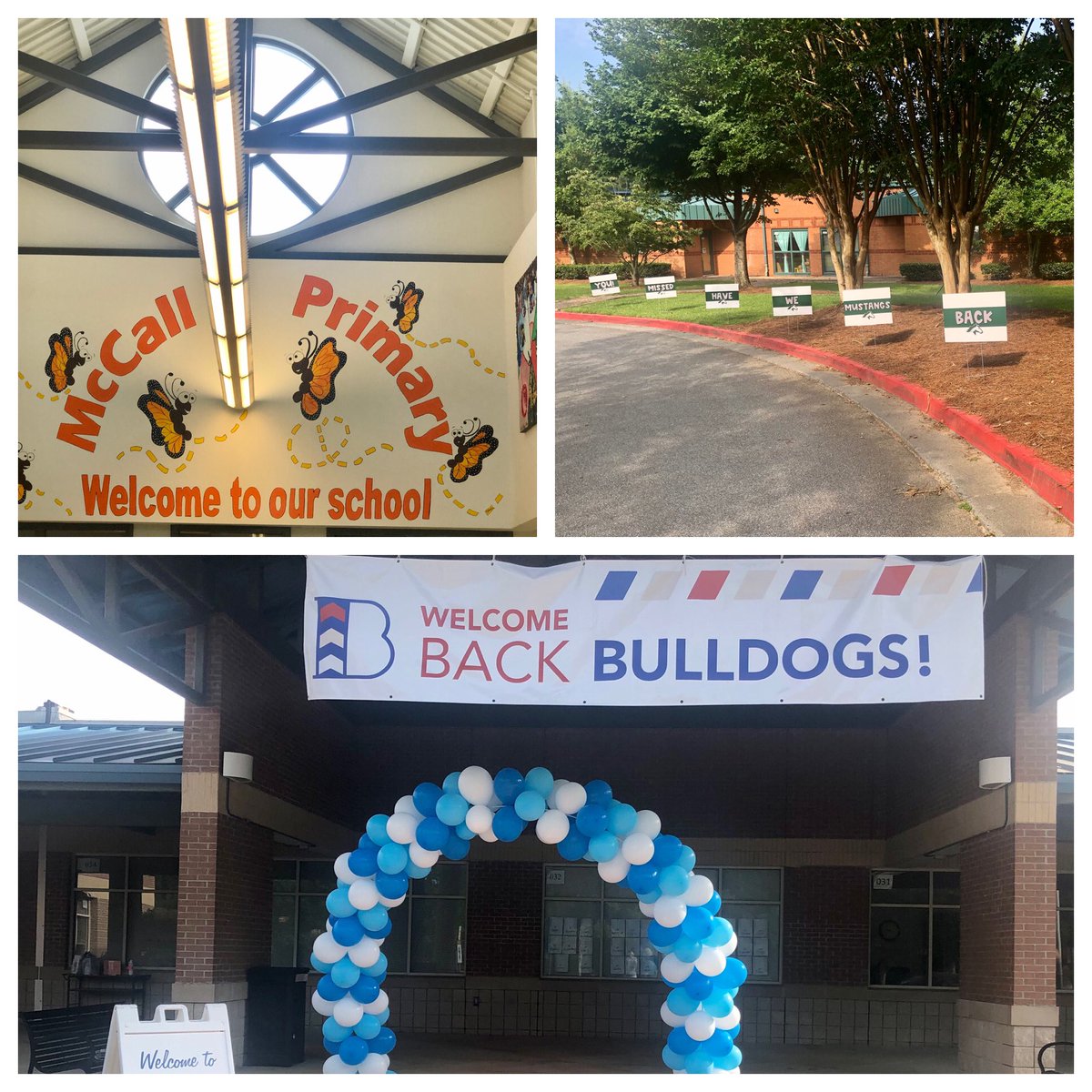 Welcome Back! #firstdayofschool <a href="/bakerelembears/">Baker Elementary</a> <a href="/FordEScobb/">Ford Elementary</a> <a href="/duewest_es/">Due West</a> <a href="/mccallprimary1/">McCall Primary</a> <a href="/bullardbulldogs/">Bullard Elementary</a> <a href="/HayesElementary/">Hayes Elementary</a>