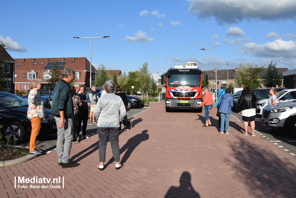 Melding brandweer Draaistok Boskoop