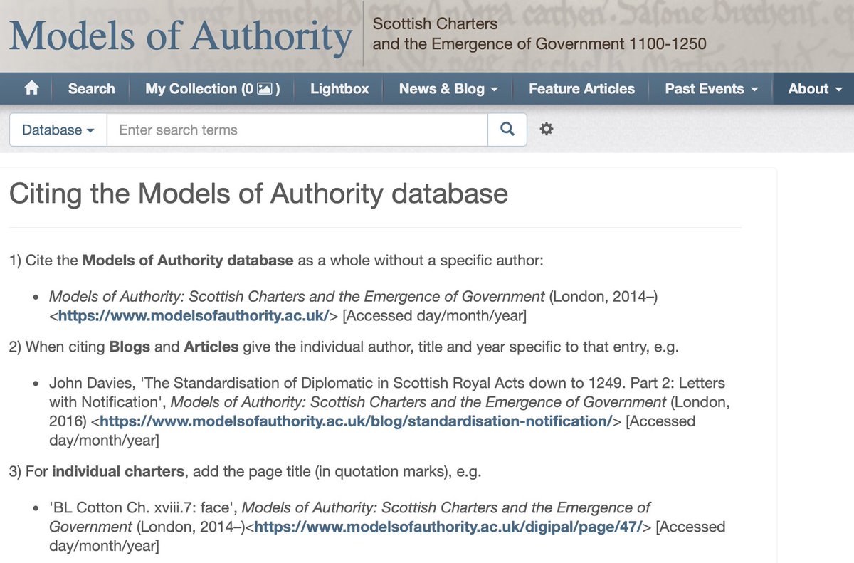Stewart_Brookes's tweet image. A near-constant cri de cœur has been “How do I cite the @modelsauthority database?”. Always one to pander to the adoring masses, I&apos;ve written a small guide: modelsofauthority.ac.uk/about/citing/ #outtacite