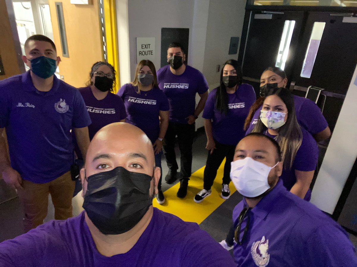 First day with the entire @AspireInskeep team. Great start to the 2021-22 journey . <a href="/MsSChung/">Silvia Chung</a> @CHeatonPhD <a href="/MsJAyala/">Jocelyn Ayala</a> @missnaheedali <a href="/MrCabreraPE/">Diego Cabrera</a> <a href="/miss_b_valencia/">Bertha Valencia</a> <a href="/MrsVillarreal6/">Mrs. Villarreal</a> @Ms_S_Trujillo