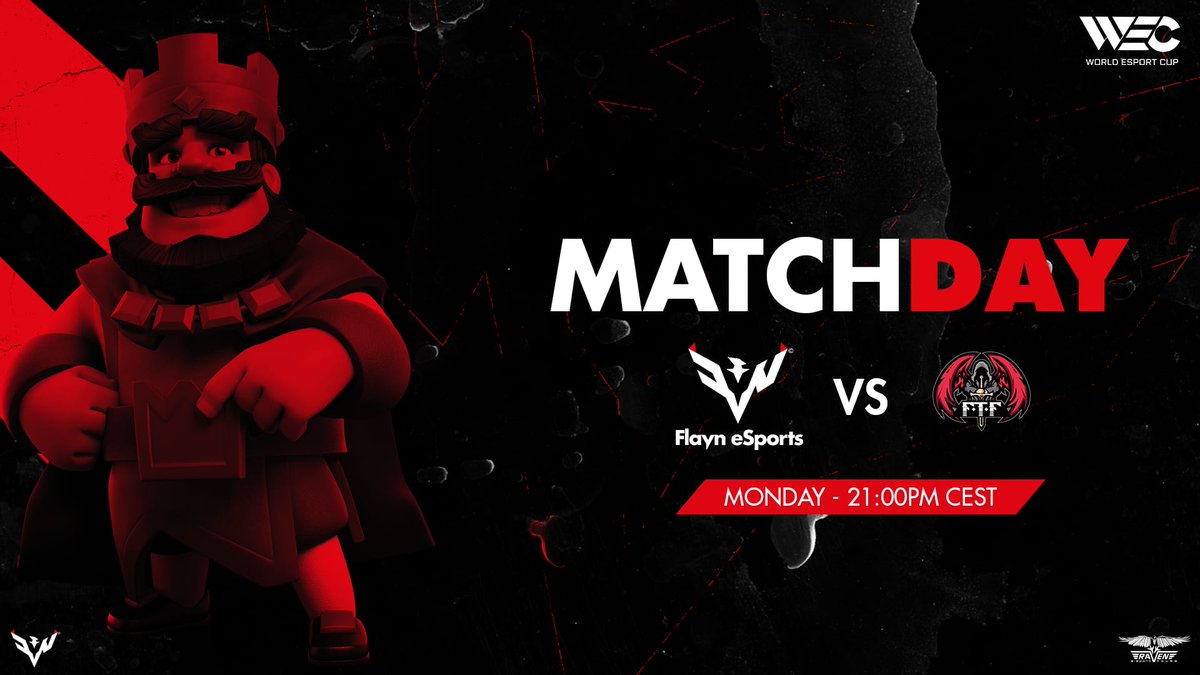 Flayn eSports Mobile (@fynmobile) on Twitter photo #FYNxCREU 🌪️
MATCHDAY MATCHDAY MATCHDAY!
Today we face <a href="/EsportFtf/">FTF-eSport 🏆</a> in <a href="/WCCFrance/">WEC (World Esport Cup)</a>
We really wanna bring this one home! 👀
⏰ 21:00 CEST
#ForzaFYN #FYNONTOP #FYNxCREU 🌪️
MATCHDAY MATCHDAY MATCHDAY!
Today we face <a href="/EsportFtf/">FTF-eSport 🏆</a> in <a href="/WCCFrance/">WEC (World Esport Cup)</a>
We really wanna bring this one home! 👀
⏰ 21:00 CEST
#ForzaFYN #FYNONTOP