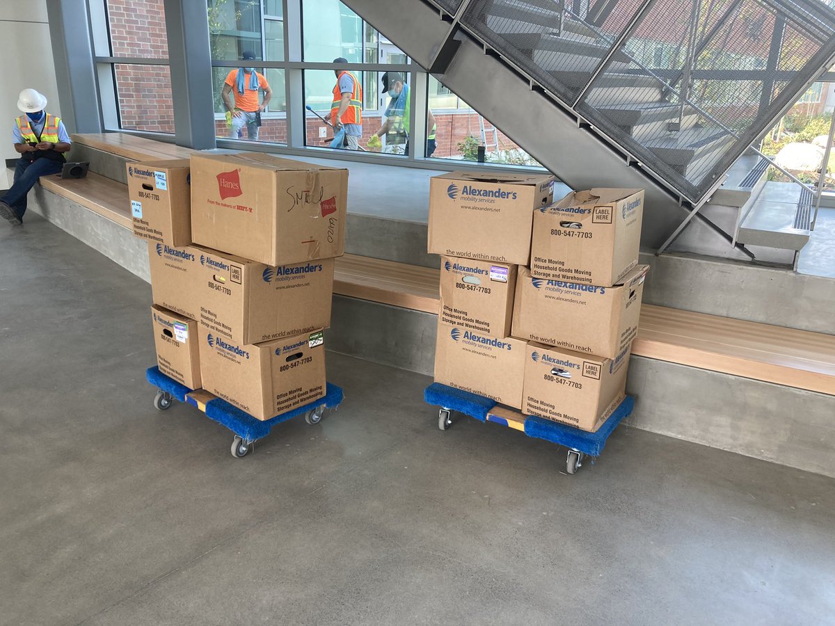 Moving in this week! This building is amazing. Can’t wait for our community to see it.