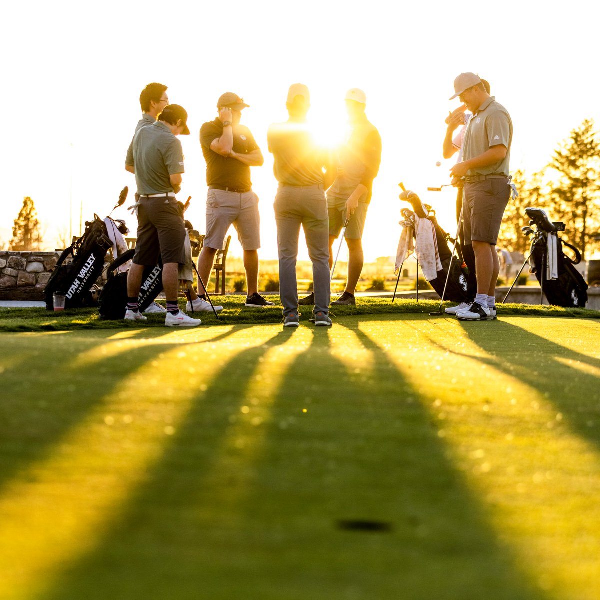UVUmgolf's tweet photo. Golf ⛳ is an individual sport but it sure is fun when you have a team!⛳

#GoUVU #UVU #UVUGolf #WACGolf #ProtectTheDen https://t.co/fiK5Jn2Npd