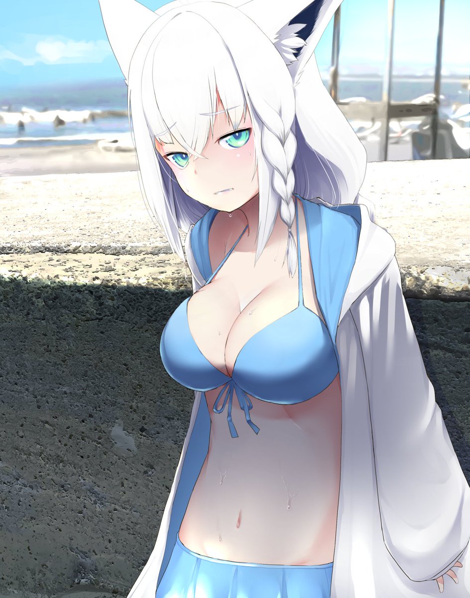 楽しい海デートの最中に屋外おっぱいチャレンジを要求するなんてサイテー 