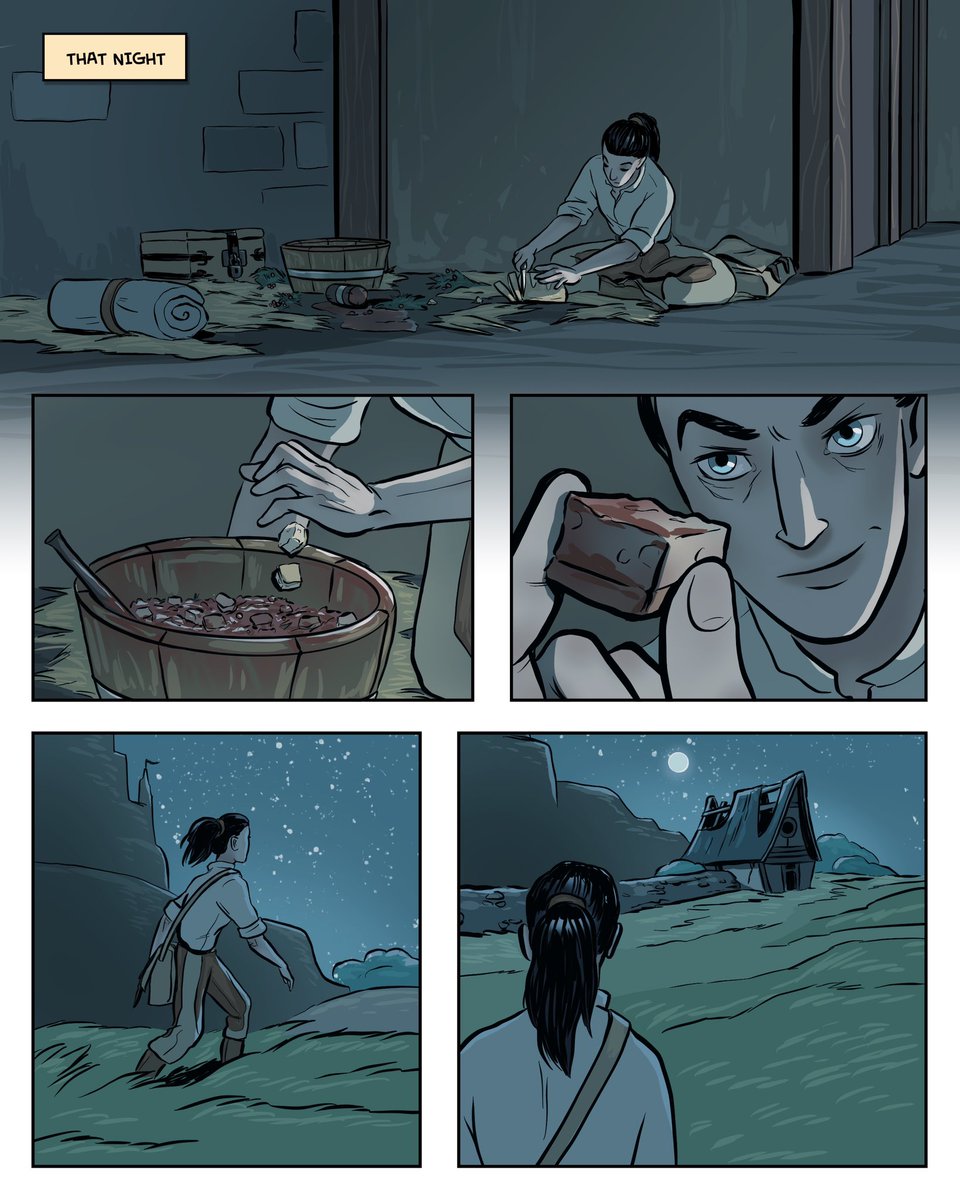 New Serpent pages! Links to the whole story in my bio! 