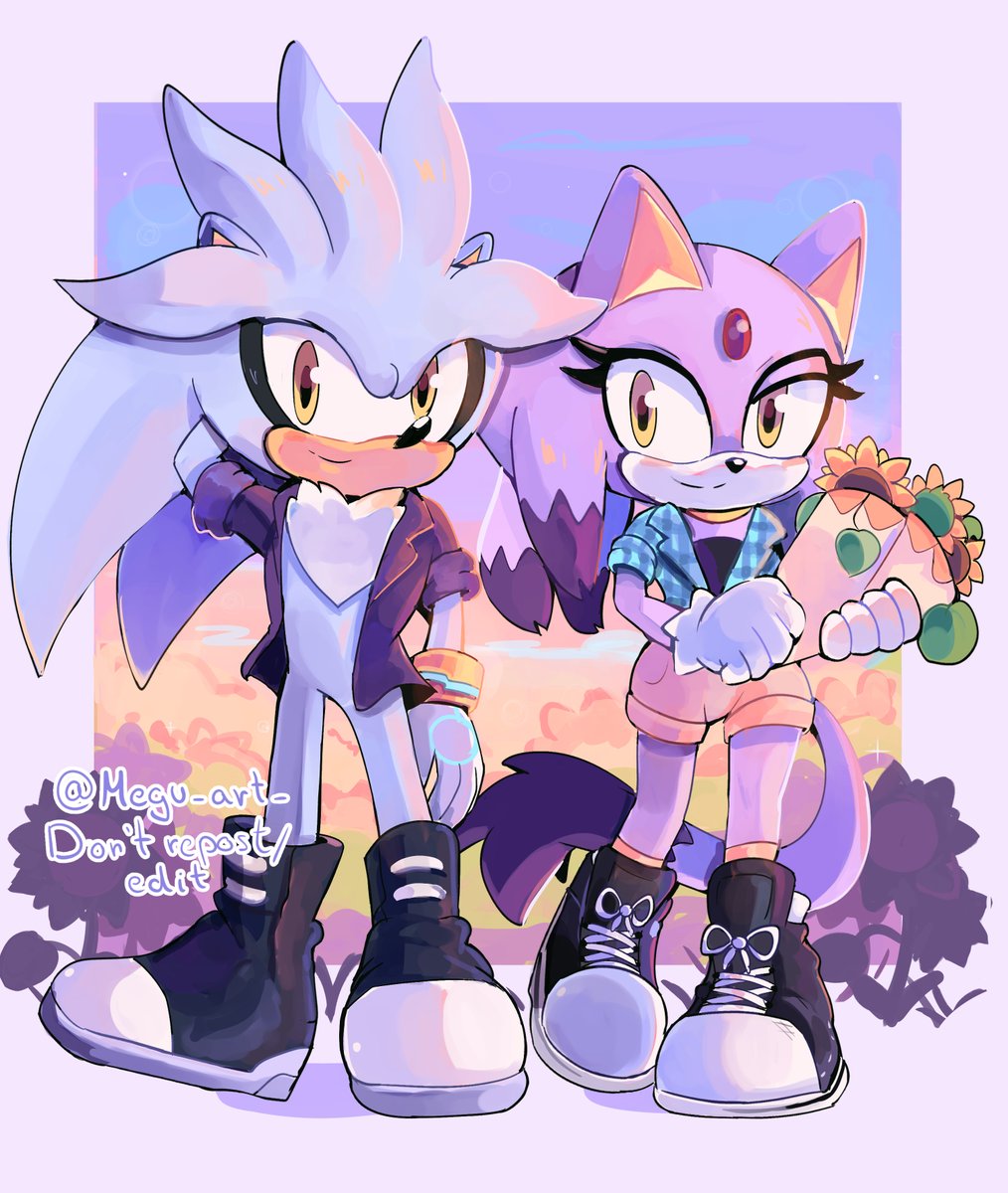 Sonamy/Silvaze Week 2021! — SonAmy week 2021 Day 01: Colors