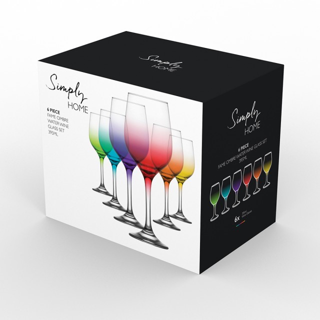 John Sanders Ruislip on Twitter "The Simply Home Set of 6 Ombre Wine