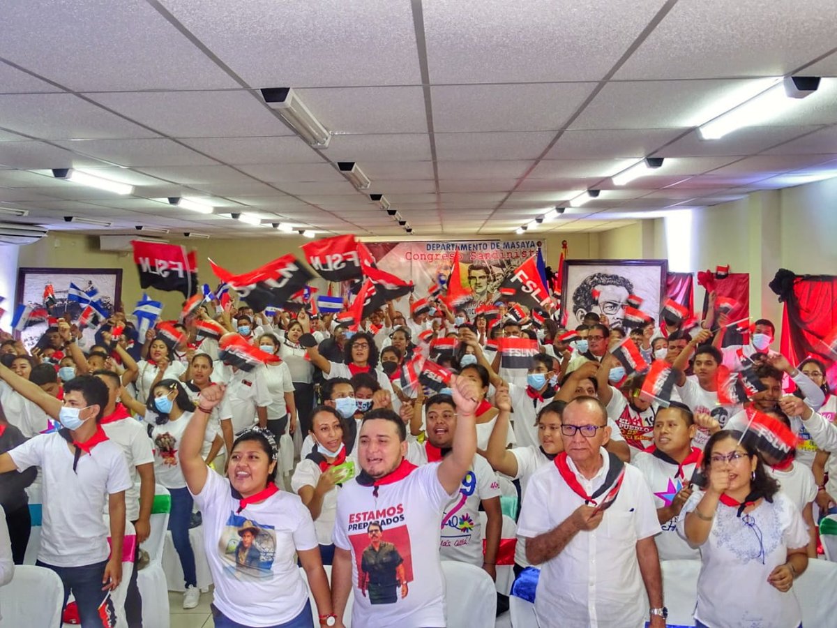 Congreso Nacional del Frente Sandinista "Heroico Pancasan Siempre en Victorias" 

📍Masaya

¡La marcha hacia las victorias no se detiene!

#VivaDaniel2021
#FSLNHEROICOPANCASANSIEMPREVICTORIOSO