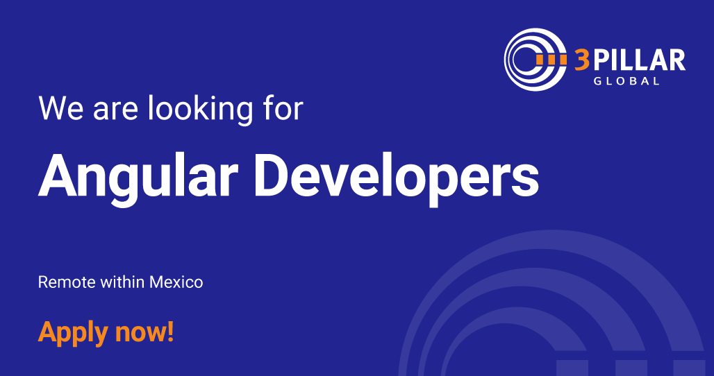 3Pillar Global is looking for Angular Developers to join our team - apply now!
jobs.lever.co/3pillarglobal/…