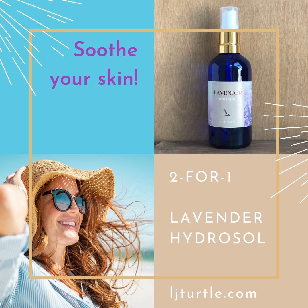 Shop the sale! ljturtle.com/product/lavend… #guelpharomatherapist #lavender #hydrosol #sunburnrelief