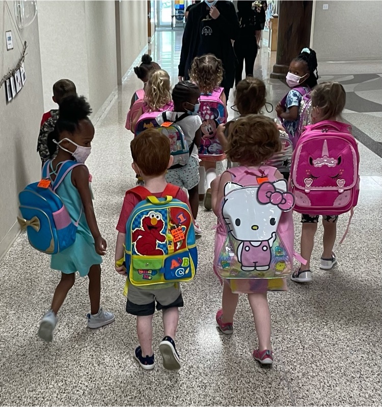 We’re learning how to walk in the hall #ECCAdventures #WarrenWill