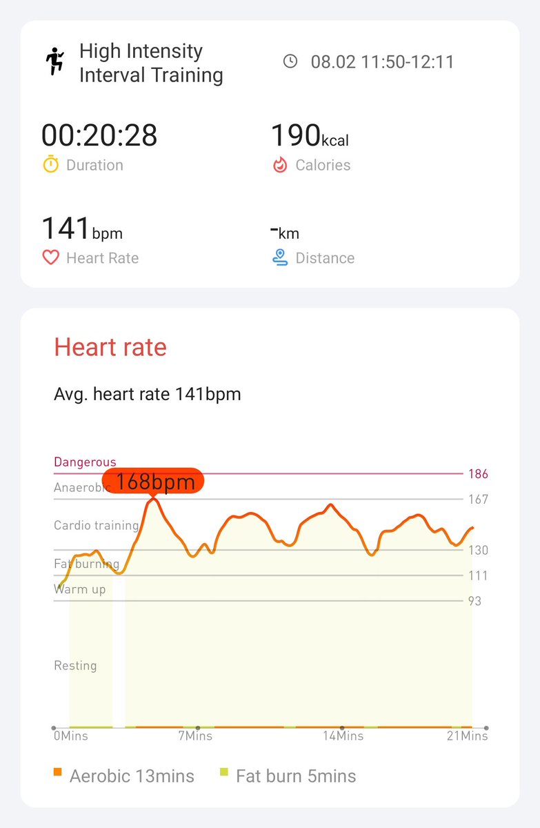 Day 13 Hiit Exercise Challenge! 
#hiitchallengewithTicWatchE3
With <a href="/Mobvoi_Official/">Mobvoi_Official</a>
Keep it up guys! Go go go! <a href="/philip_paine/">philip paine</a> <a href="/anwbearyyc/">Allen Wong</a> <a href="/Zeus37704489/">Zeus</a>
