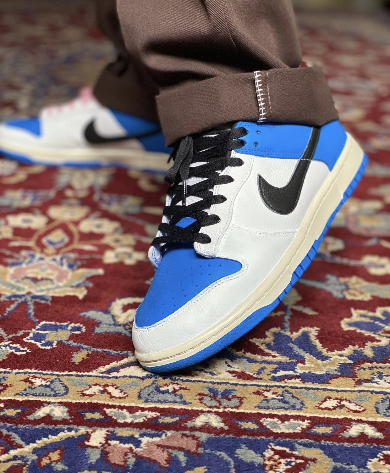 31cm nike by you dunk travis オーストリッチカスタム 31cm nike by you dunk travis オーストリッチカスタム