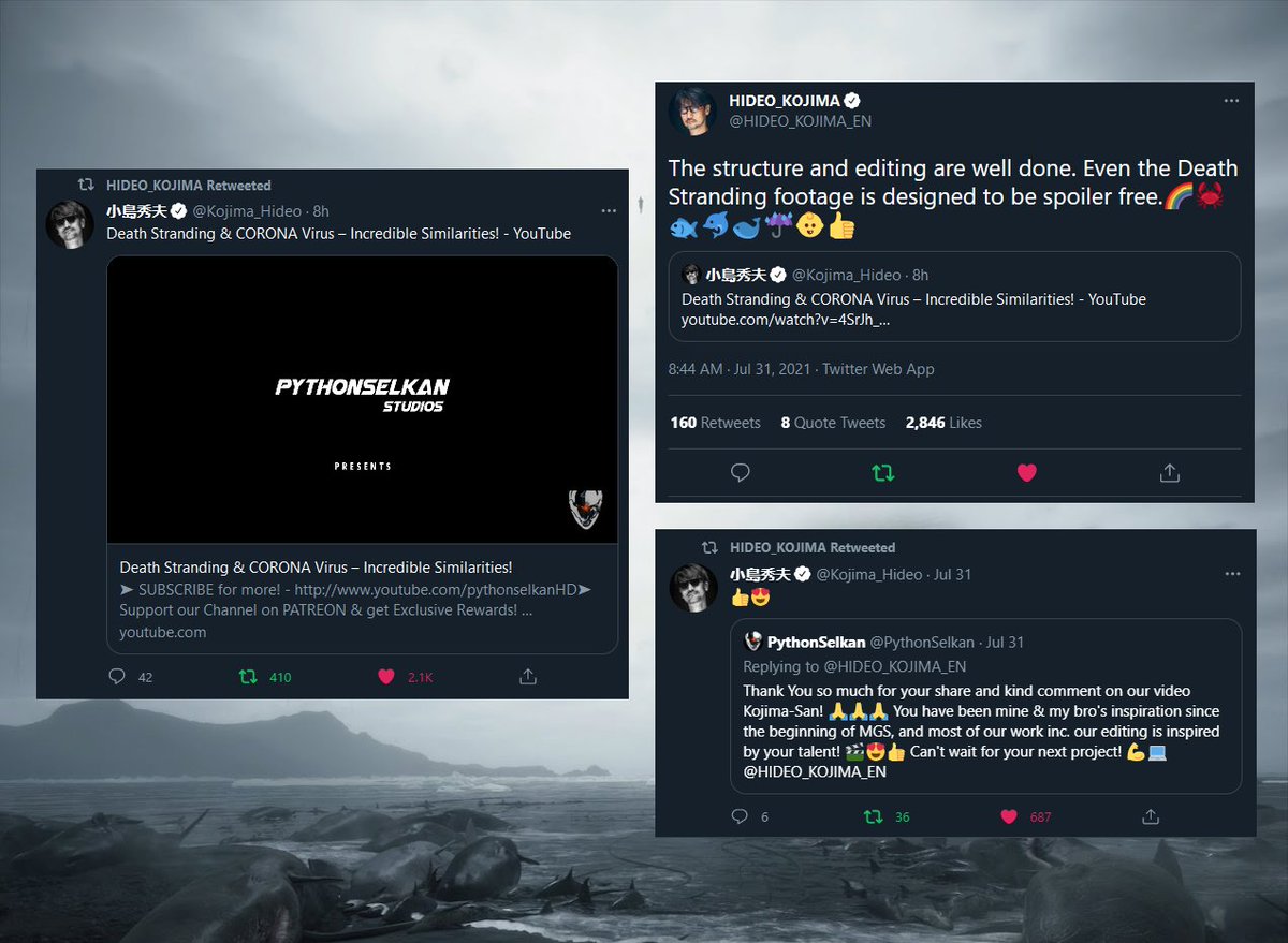 PythonSelkan's tweet image. We're truly overwhelmed by all the positive feedback we've been receiving with regards to Kojima-San praising our work! 🎬 Thank you all so much! 🙏❤ This continues to fuel our creative passion, both for our YT content & upcoming projects 😀
The Best is Yet To Come! 🐍🇲🇹
#Malta