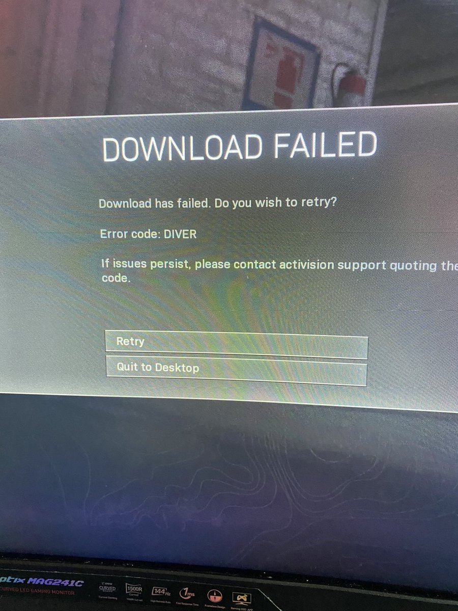 It’s back <a href="/ATVIAssist/">Activision Support</a> <a href="/ATVI_AB/">Activision Blizzard</a>