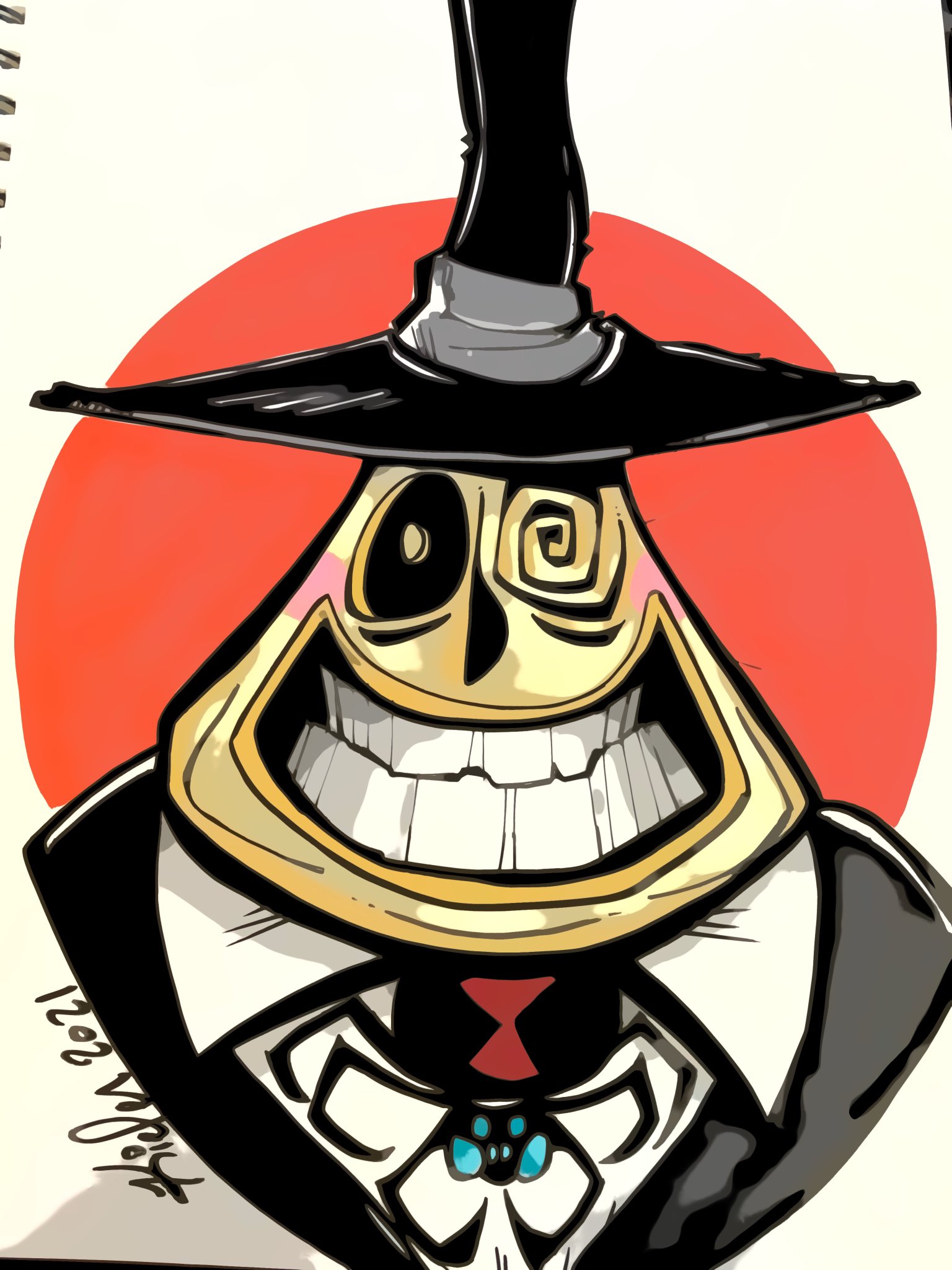 The Nightmare Before Christmas Mayor Drawing