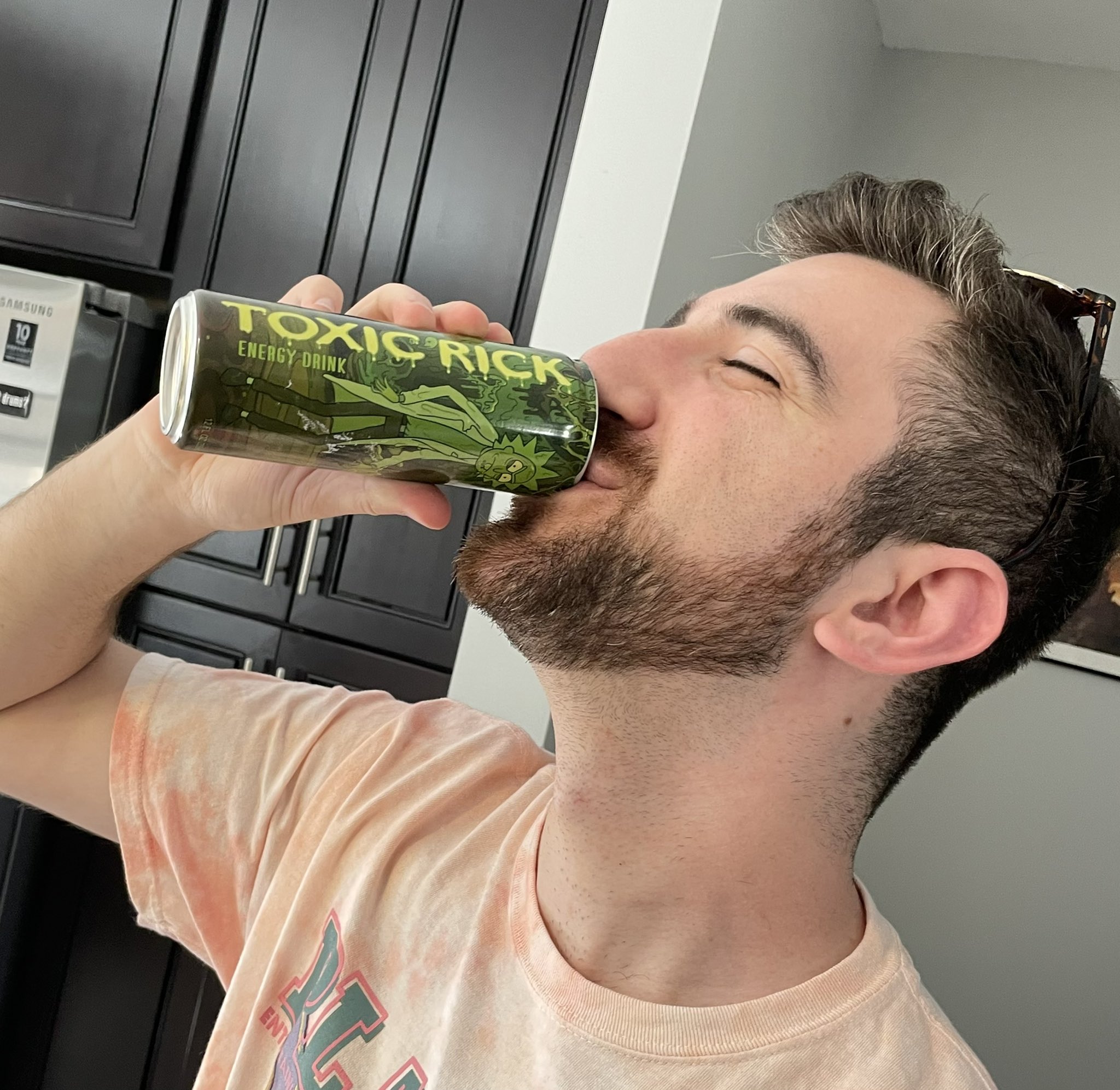 Drumsy on Twitter "hey mom can you pick me up some Toxic Rick energy