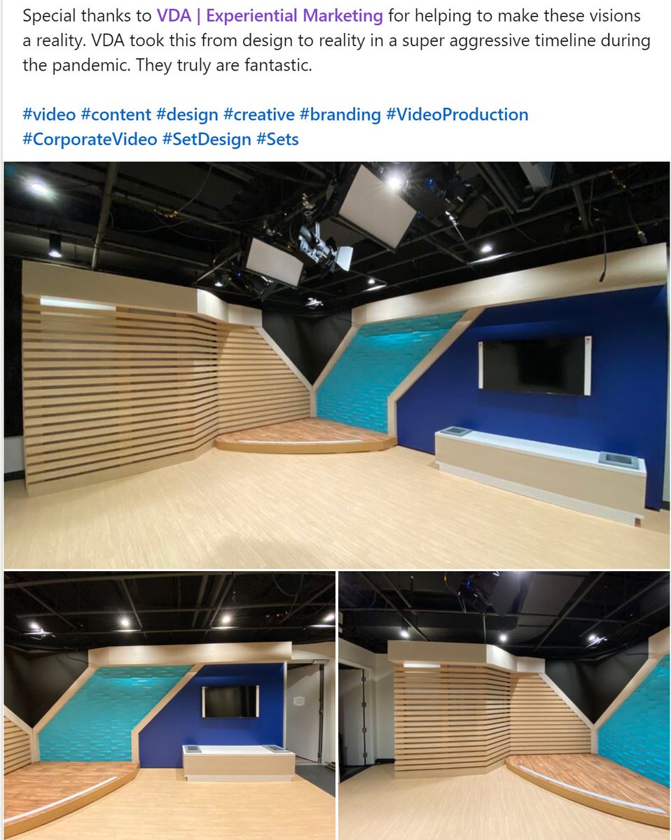 VDAinc's tweet photo. We are passionate about creating happy clients and building strong partnerships. It was an incredible experience working alongside Buffalo Arts on Pega Studios, and we are delighted to see how pleased @pega was with the design, fabrication, and installation of the environment. https://t.co/gEjXxeqRUP