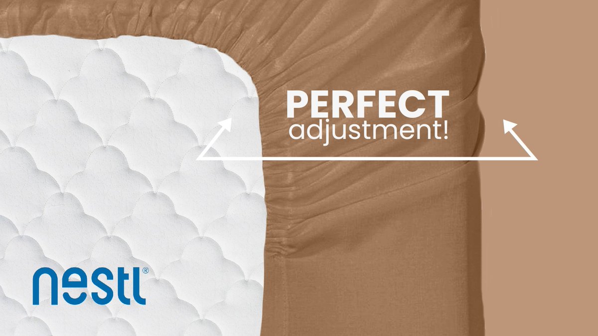 nestlhome's tweet image. 21 Extra deep pocket fitted sheet. Lightweight, breathable and cool to the touch, our luxuriously soft fitted sheet will create a serene sleeping experience, leaving you feeling refreshed and rejuvenated.

#NestlBedding #DeepPocket #Features #Sheets #Nestl #Softness