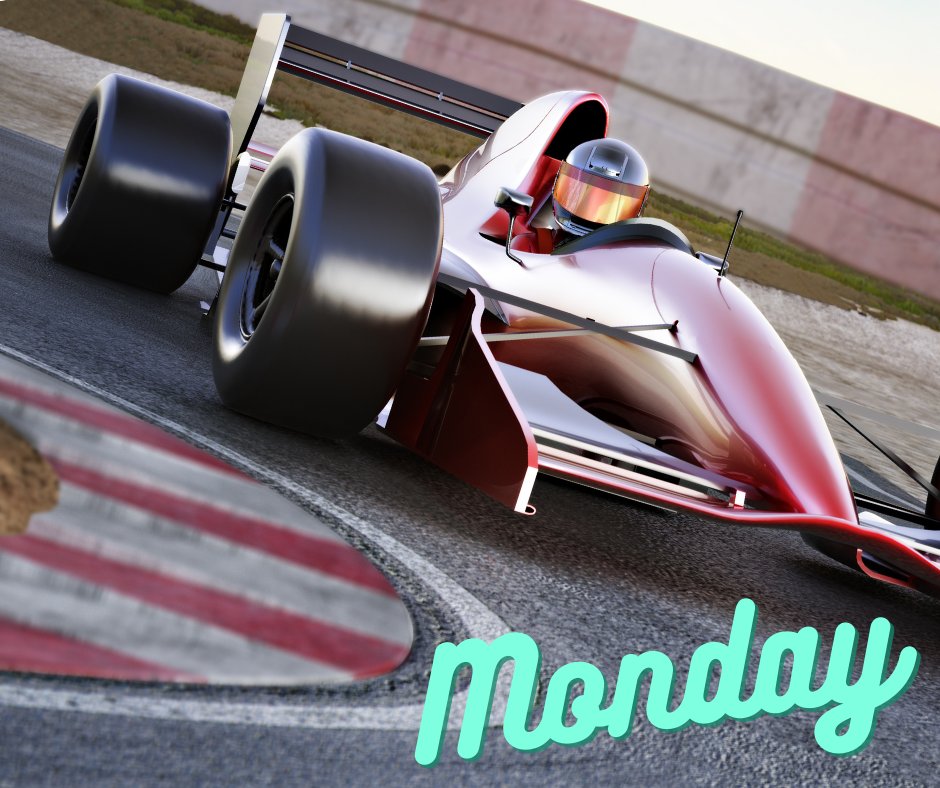 Start your engines, it’s MONDAY! Share a comment with us on how you like to start a productive week. #Monday #productivity #startyourengines #startyourweek