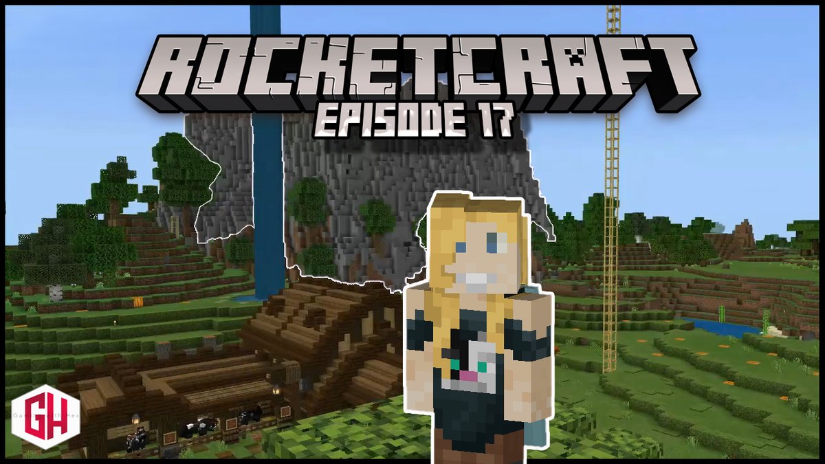 Hexenbiestgames's tweet photo. Episode 17 from the Rocketcraft server is now up on youtube at https://t.co/t5vRmF8Frq Stay amazing guys 🙂 https://t.co/MS2HW3D3kz