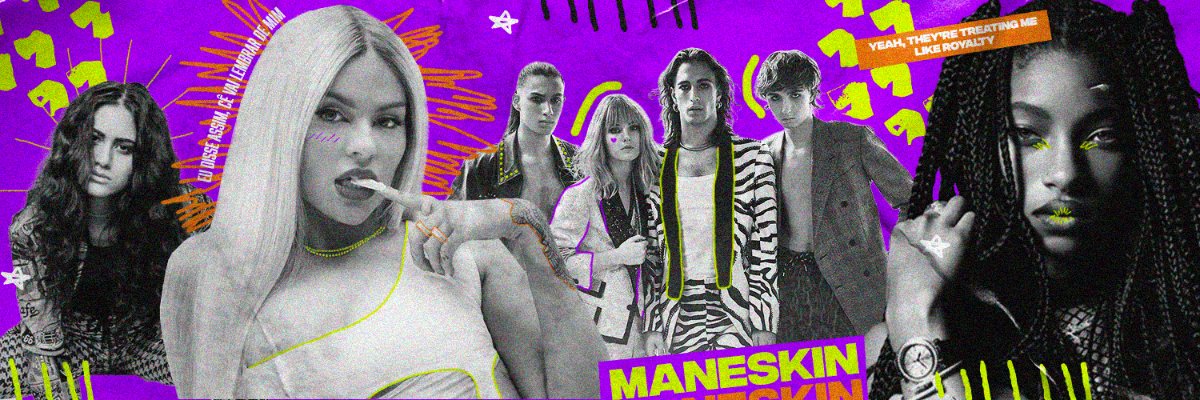letras's tweet photo. E VEIO AÍ 👀 
nossa ✨ capa de agosto ✨ é estrelada pela @daylimns, @luisasonza, @thisismaneskin e @OfficialWillow
é muito talento pra uma foto só 🤩 https://t.co/hHEhV10PIs