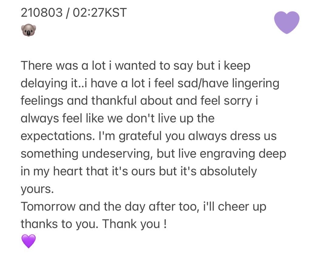 haruharu_w_bts's tweet photo. 210803 / 02:27KST
🐨 https://t.co/3iL2YosrzS