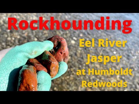 New vid posted. Check out these bright jaspers.  Rockhounding Eel River Jasper at Humboldt Redwoods youtu.be/IpnpBsWPD_Q