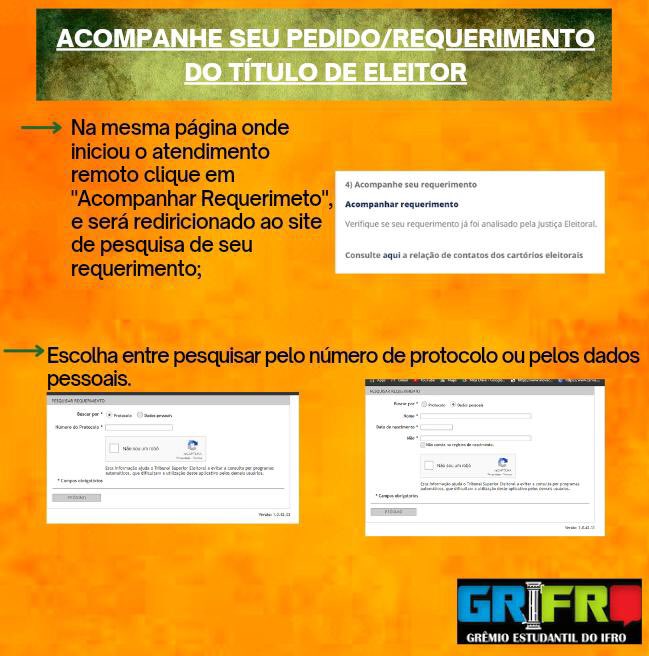 gremioDoIFRO's tweet photo. O título de eleitor, permite que você vote durante eleições que ocorrem no Brasil, assim te tornando membro de grandes decisões para nosso país, estado e município. https://t.co/WTd8JBdWC6