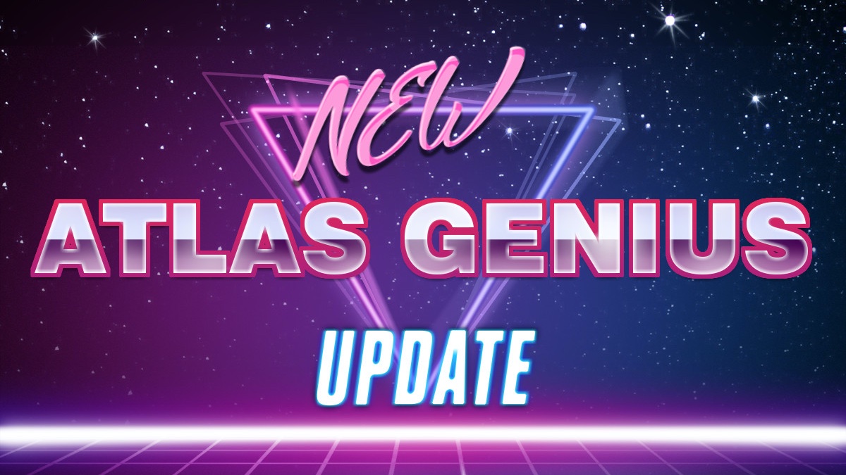 Big news coming soon.  Go to atlasgenius.com and sign up on our mailing list to get early access to all news and announcements.