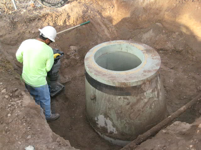 We are willing to get down and dirty if you are ;).  #corrosionsucks #armorockiscoming #armorockishere #sewerjokesfordays