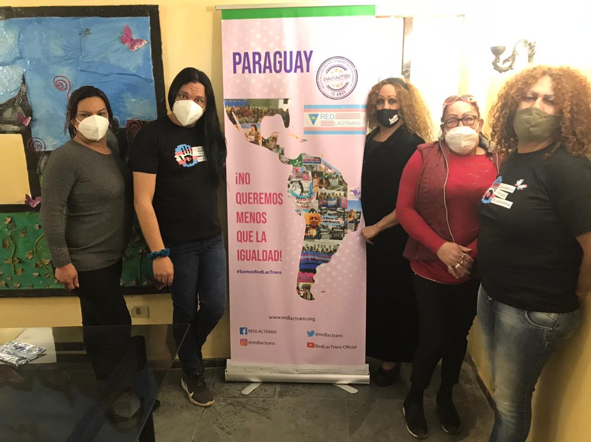 No somos improvisadas en Paraguay somos una organización constituida hace doce años, que promovemos y defendemos los derechos de la población trans y a lo largo de nuestra lucha hemos obtenido avances en derecho a la población trans en Py.
#SomosRedlactrans