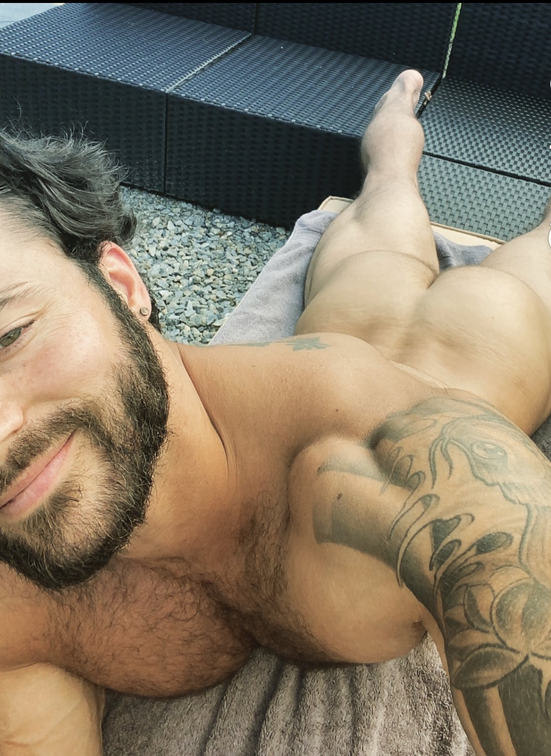 TW Pornstars - Nick Bayne (147K). Twitter. Just posted the front view 😏.  7:10 PM - 2 Aug 2021