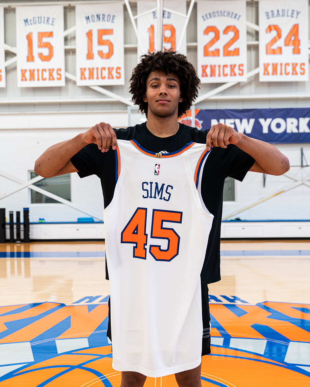 NEW YORK KNICKS on X: First look in the orange and blue