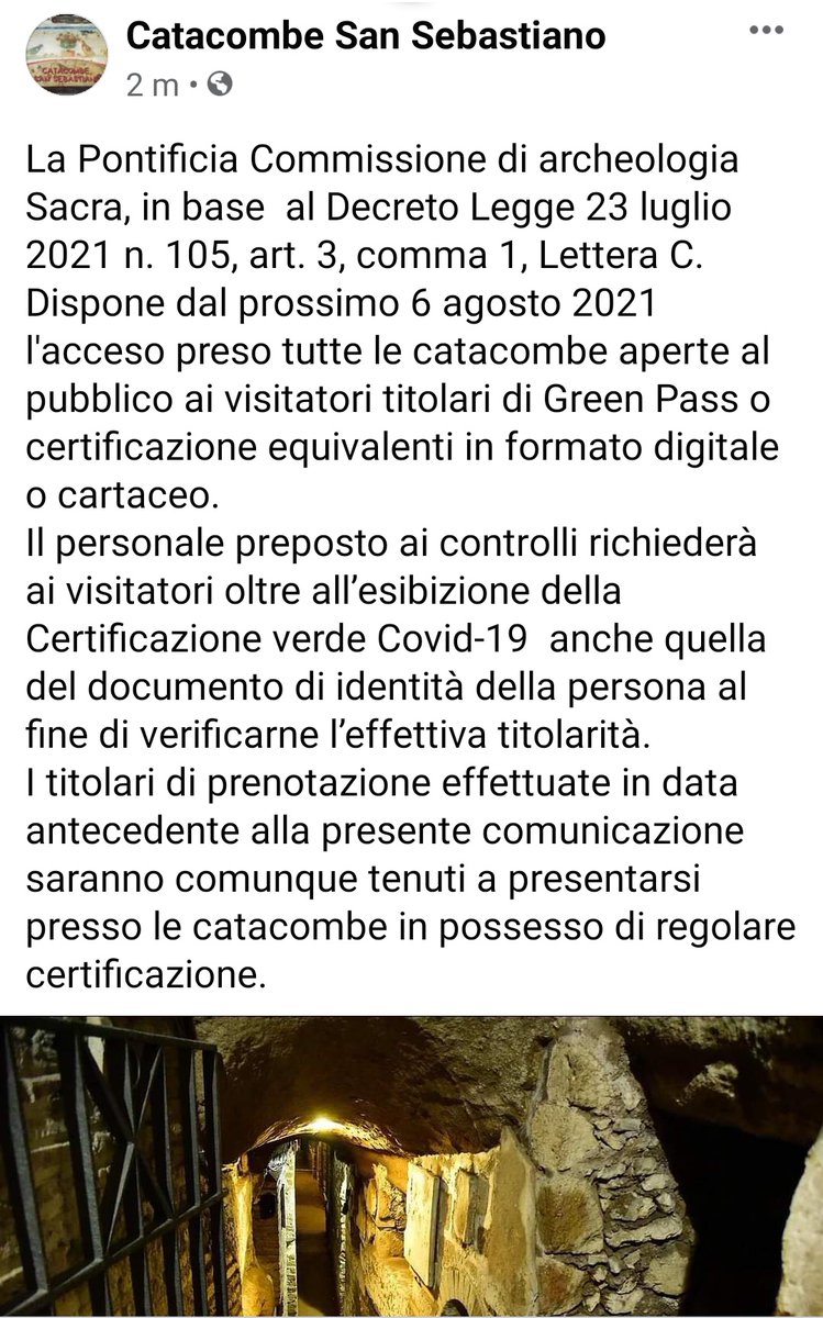 Aggiornamento green pass