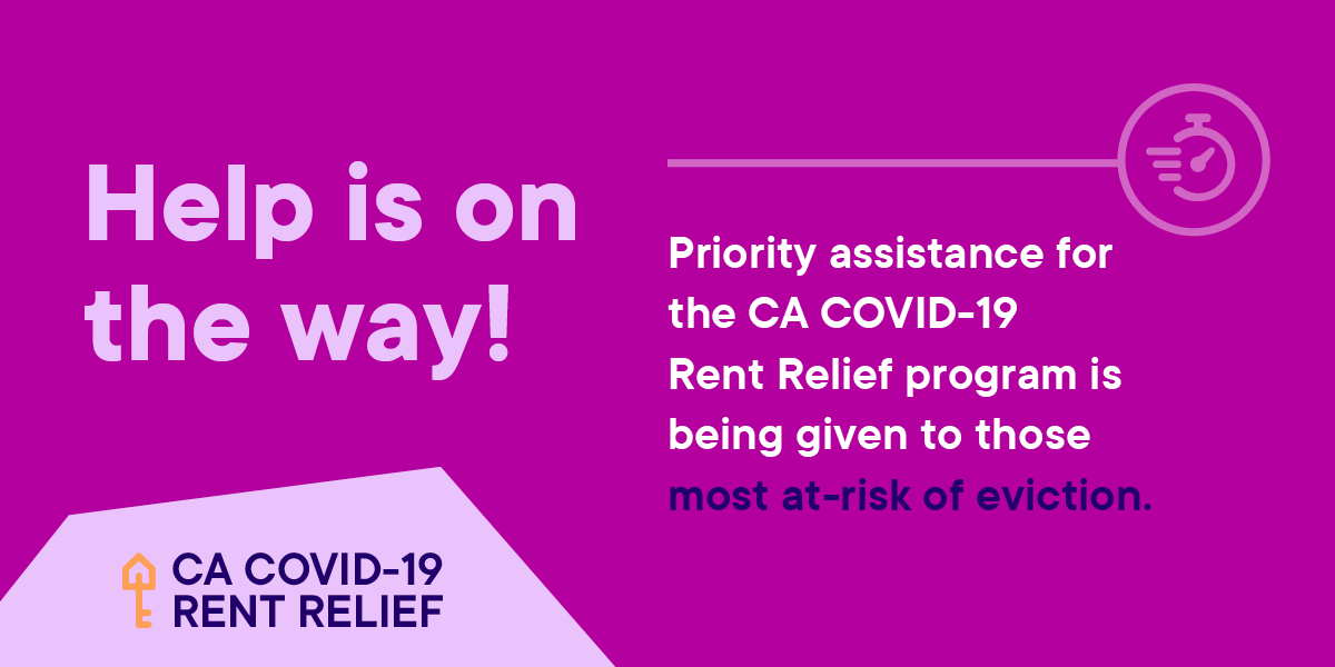 Have you been impacted by COVID-19? Applications are still being accepted for the #CARentRelief program! It’s now faster and easier to apply! Answer fewer questions & submit less paperwork. To check eligibility and apply, visit HousingIsKey.com or call 833-430-2122.