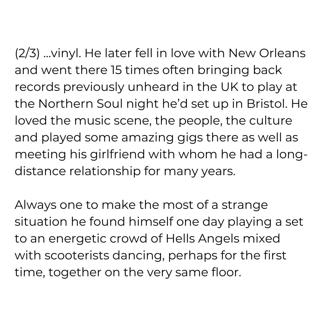 (2/3) #TheirTime Tony's story:

The subversive way of life stuck with Tony.  When he was married he had to smuggle LPs into the house and listen to them on headphones to hide how much money he was spending on his beloved...

<a href="/LauraPagePhoto/">LauraPagePhotography</a>
 #STOPageism hubs.ly/H0Vpq5W0
