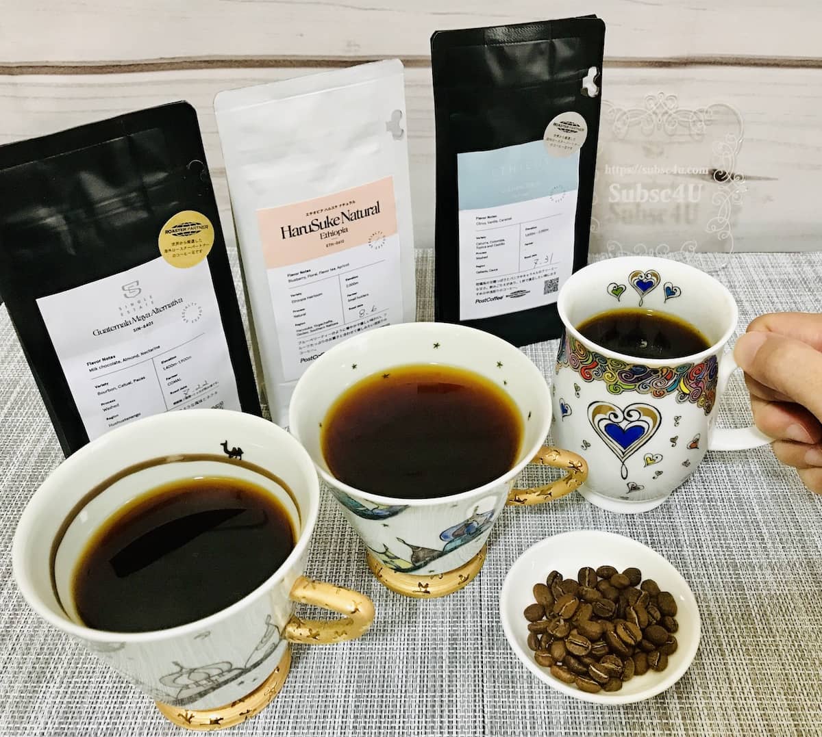 subsc4u's tweet photo. ポストコーヒーを初体験。
3種類のコーヒーを飲み比べできるのが楽しい。
おまけで付いているドリッパーもいい感じ！
来月も楽しみ！
#postcoffee #ポストコーヒー　#coffee #コーヒー
https://t.co/1nKCcQgIjg https://t.co/FmKvXXipqg