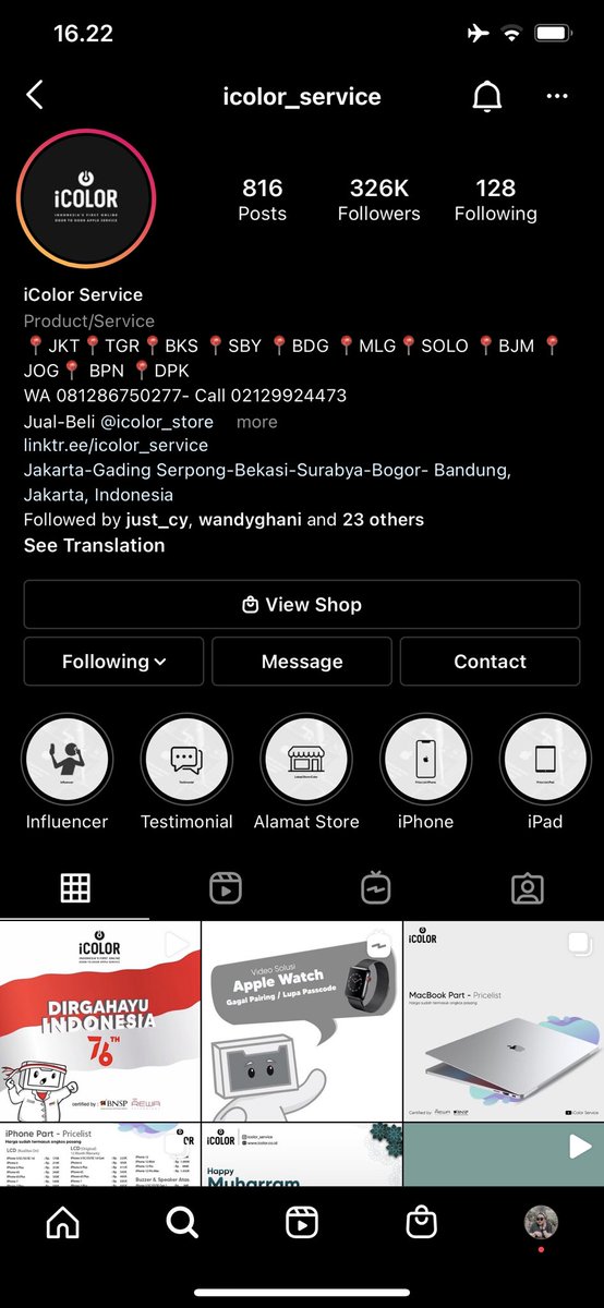 <a href="/commaditya/">Putu Aditya Nugraha</a> Urusan apple stuff selalu kesini.