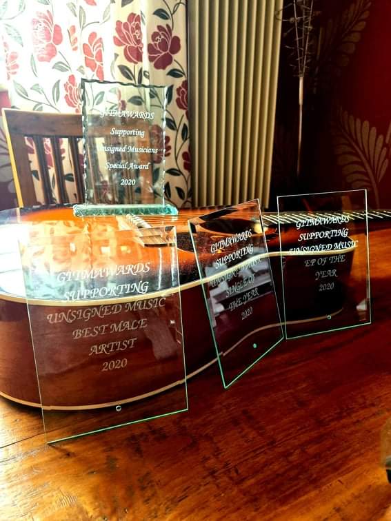 A pleasant surprise this morning from GITM Awards. EP of The Year, Single of The Year, Best Solo Male and a Special Award for my charity single.

Thank you!