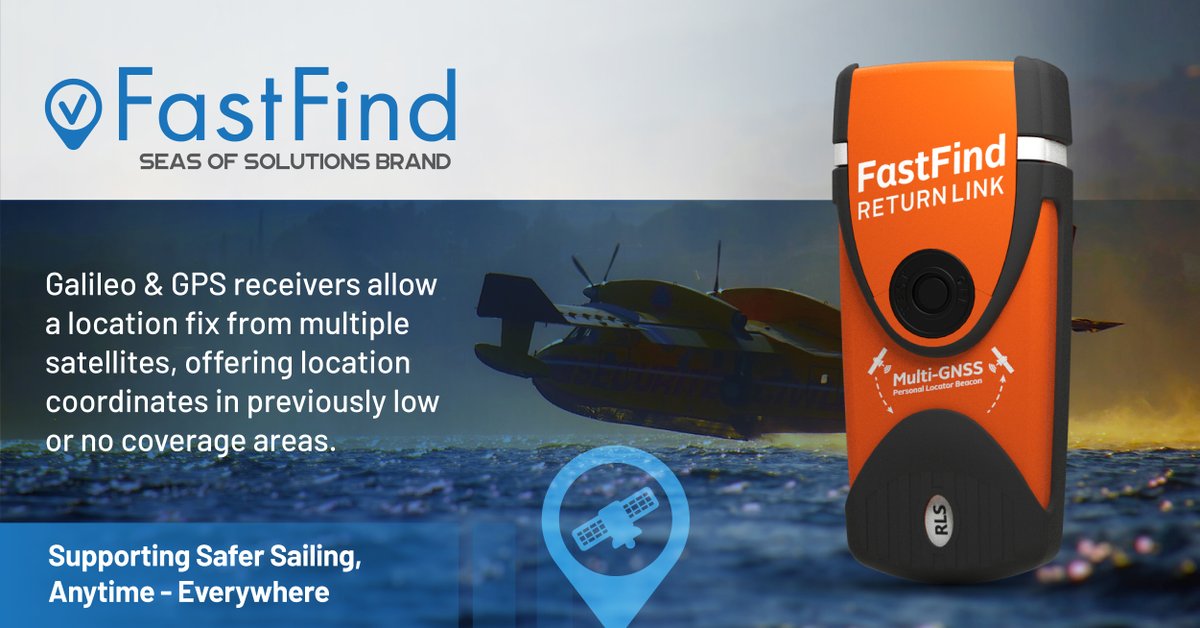 McMurdoGroup's tweet photo. Coastguard highlight the importance of #PLB in accelerating rescue by provided an exact location. Our latest #ReturnLink model also comes with #Galileo powered #RLS, providing a reassurance signal back to the beacon operator.
https://t.co/q5SKVztCek
#LookForTheBlue
#FastFind https://t.co/Cz1t8GRMEx