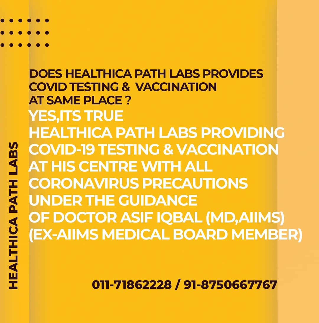 HealthPathLabs1's tweet photo. Follow @healthica_path_labs 
.
#healthica_path_labs #healthica #healthier #covid #covidvacccine #covidtesting #testing #covidindia #covidvaccination #vaccination #ᴠᴀᴄᴄɪɴᴇssᴀᴠᴇʟɪᴠᴇs #precautions #promotion #preventionisbetterthancure #healthiswealth #healthylifestyle https://t.co/LuCGzXPBpp