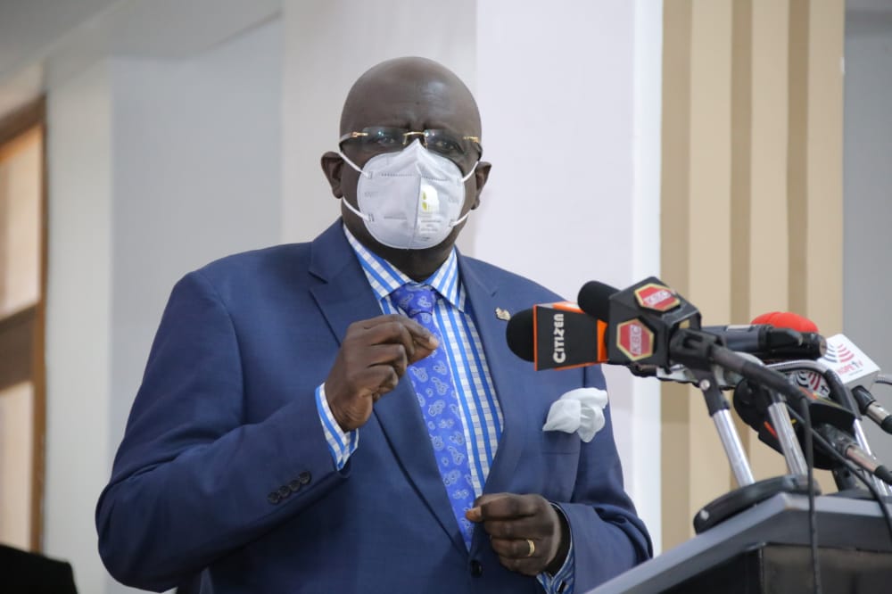 KBCChannel1's tweet image. Prof. Magoha: I direct KUCCPS to conduct the Inter-Institution Transfer process online from 1st to 30th September, 2021 and to continue with the mobilisation and recruitment of students for placement to TVET institutions. #PlacementReportRelease ^CW