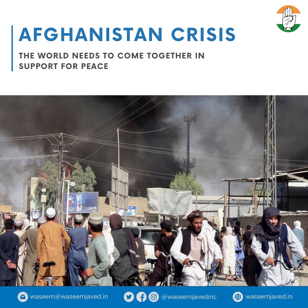It is devastating to see what's happening in #Afghanistan. The world needs to come together in support of the #PeopleOfAfghanistan and push for a peaceful transition of power. We must do what we can to ensure the speedy return of our citizens and our embassy representatives.