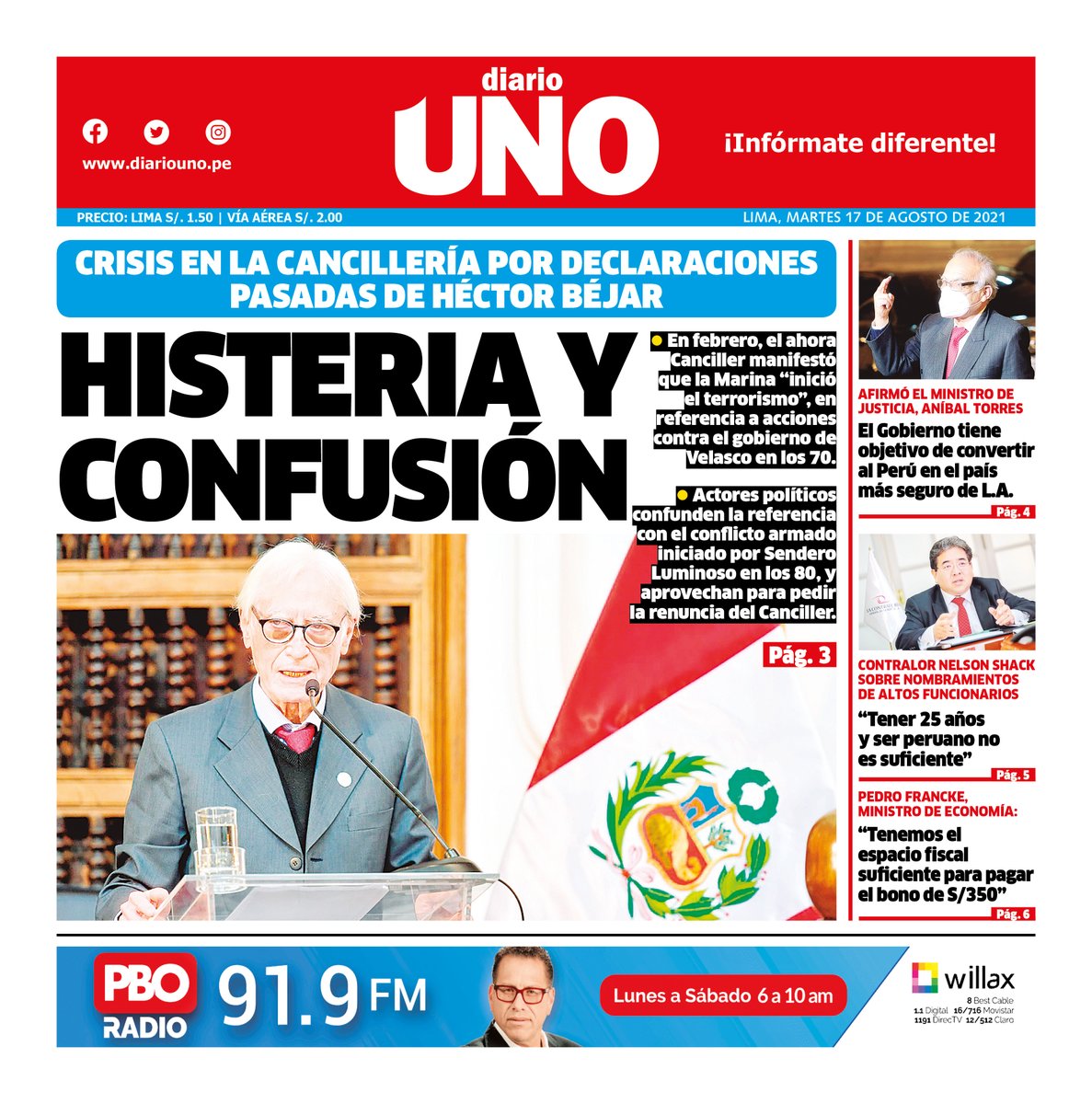 Diario UNO (@DiarioUnoPeru) | Twitter